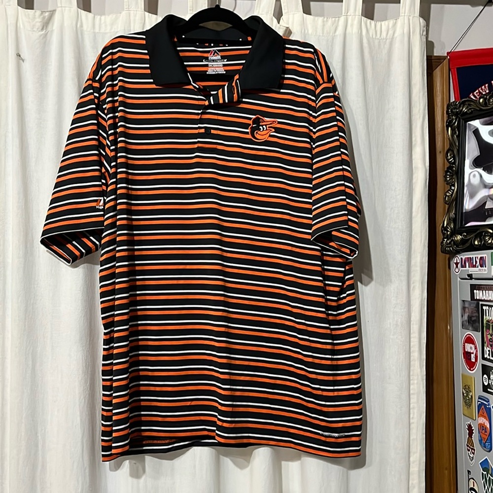 Majestic Orioles polo shirt